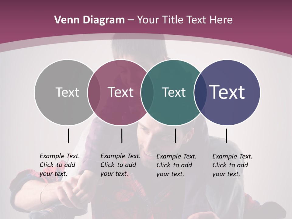 Happiness Dad Love PowerPoint Template
