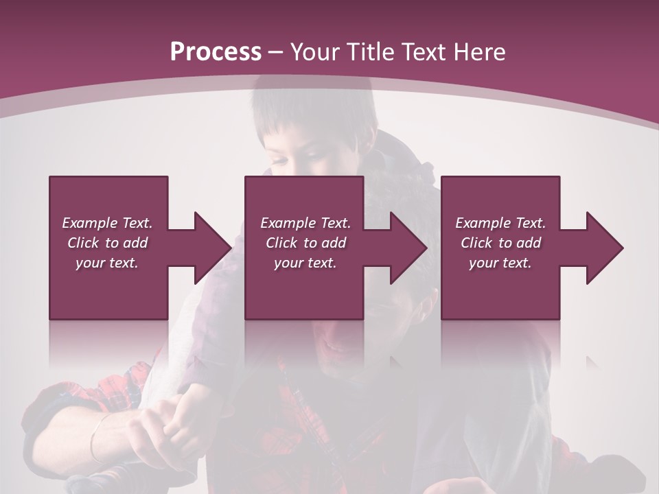 Happiness Dad Love PowerPoint Template