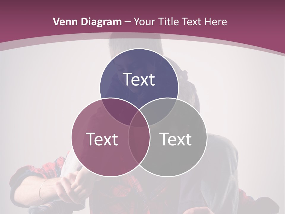 Happiness Dad Love PowerPoint Template