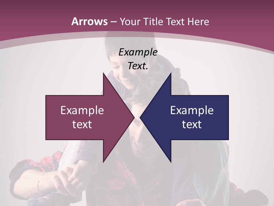 Happiness Dad Love PowerPoint Template