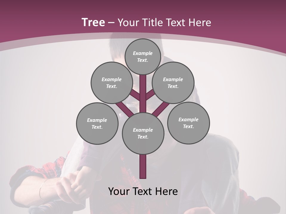 Happiness Dad Love PowerPoint Template