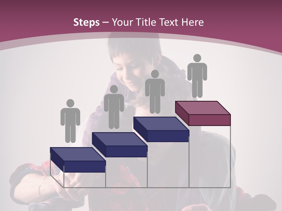 Happiness Dad Love PowerPoint Template