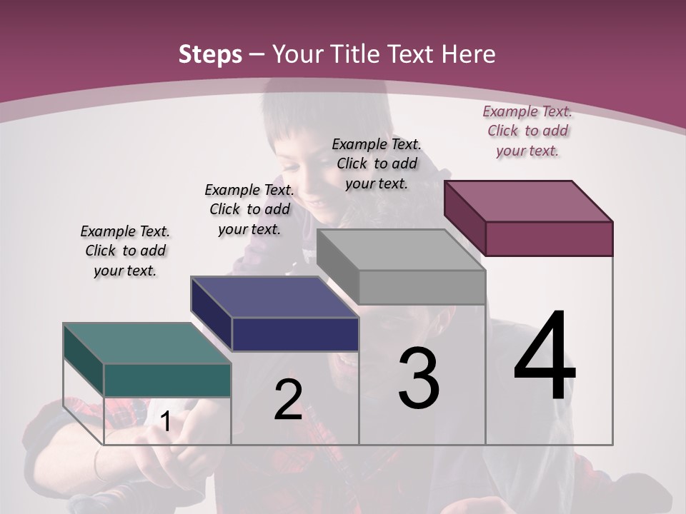 Happiness Dad Love PowerPoint Template