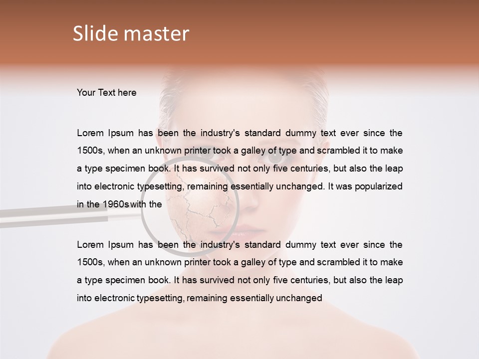 Caucasian Concept Lou Pe PowerPoint Template