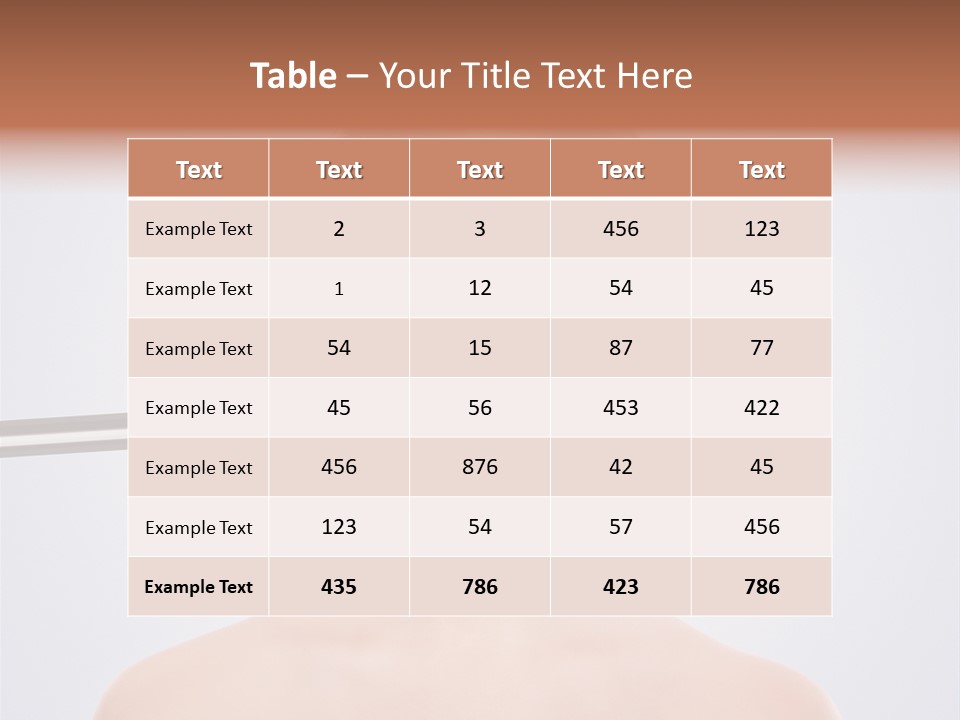 Caucasian Concept Lou Pe PowerPoint Template