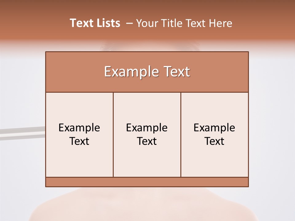 Caucasian Concept Lou Pe PowerPoint Template
