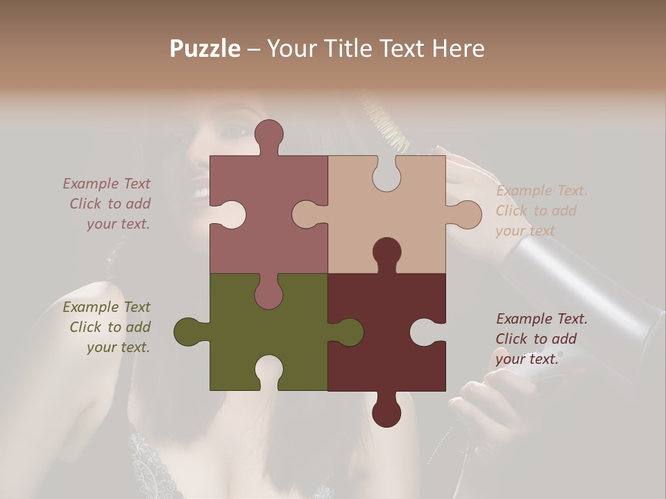 Healthy Appliance Portrait PowerPoint Template