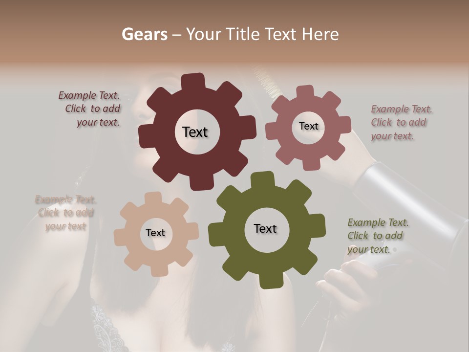 Healthy Appliance Portrait PowerPoint Template