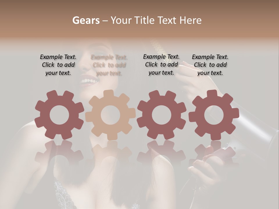 Healthy Appliance Portrait PowerPoint Template