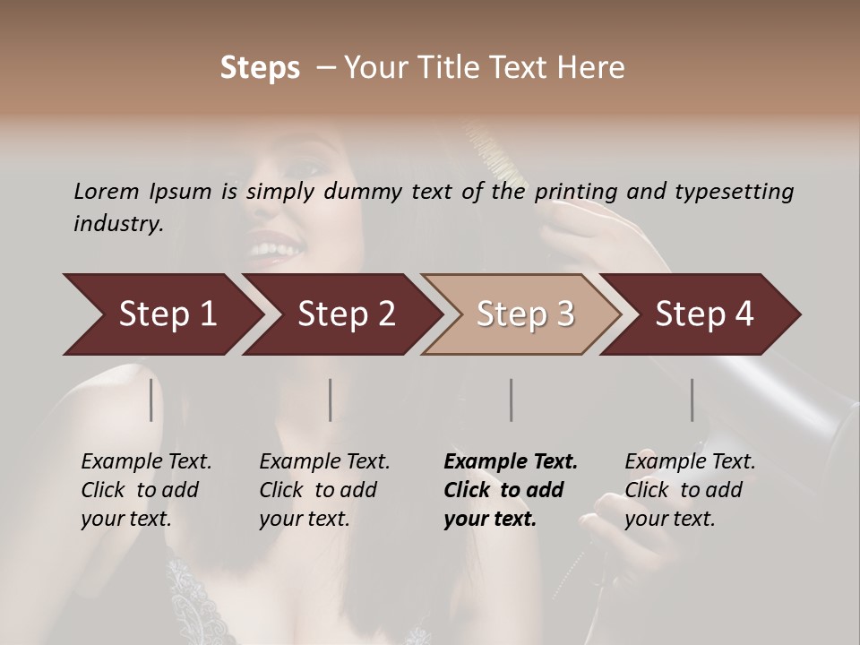 Healthy Appliance Portrait PowerPoint Template