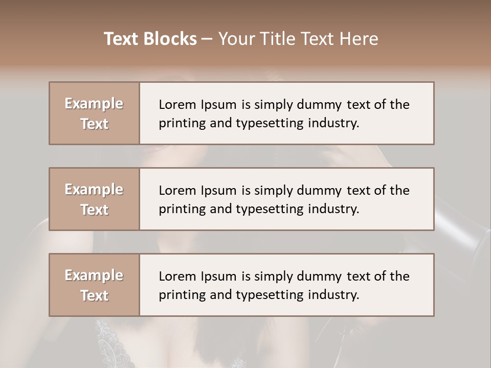 Healthy Appliance Portrait PowerPoint Template