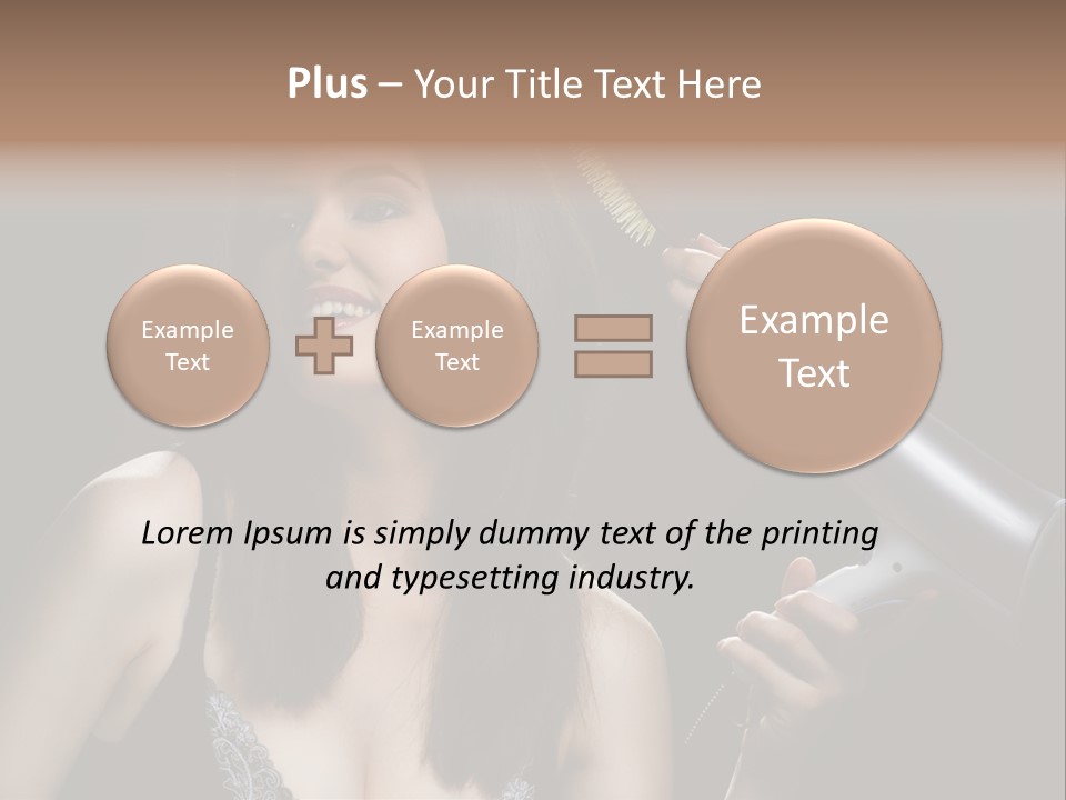 Healthy Appliance Portrait PowerPoint Template