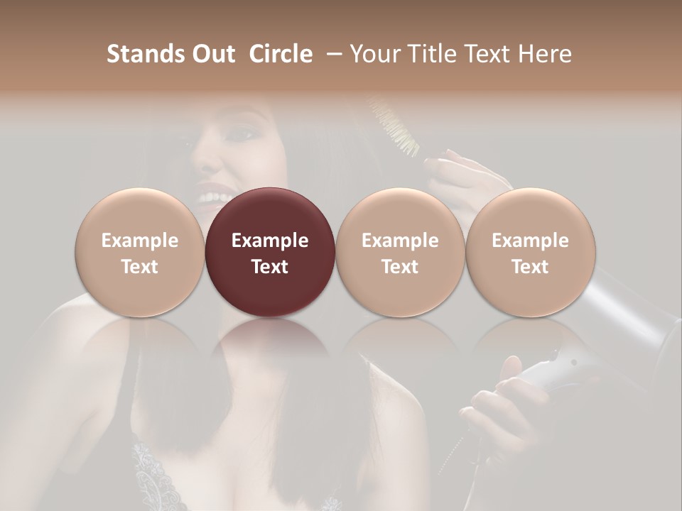 Healthy Appliance Portrait PowerPoint Template