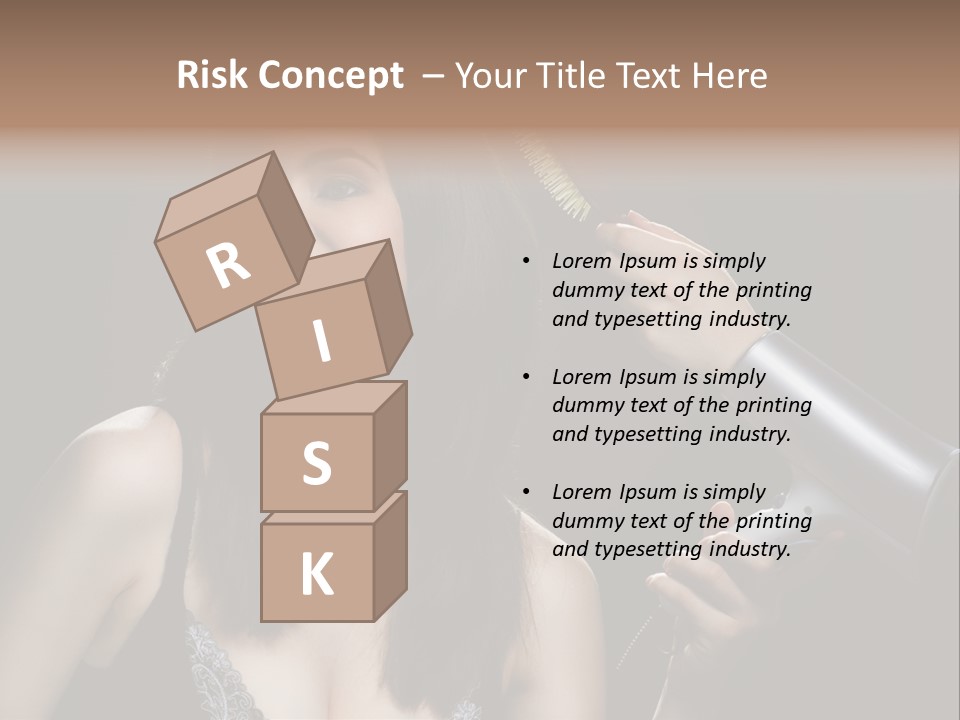 Healthy Appliance Portrait PowerPoint Template