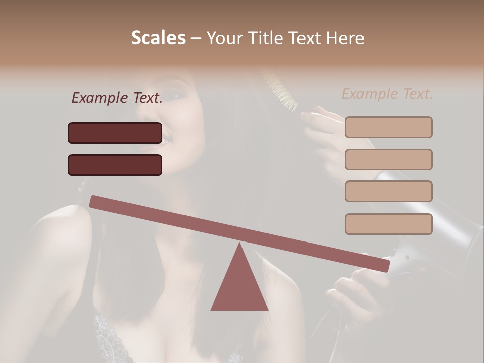 Healthy Appliance Portrait PowerPoint Template