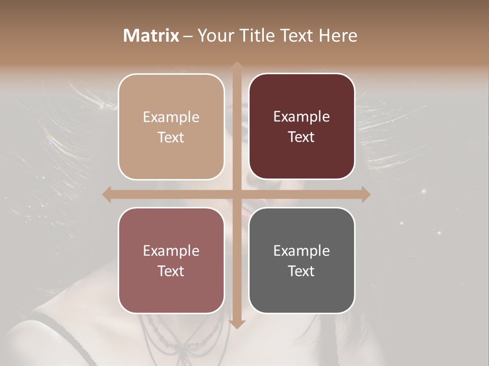 Face Expression Human PowerPoint Template