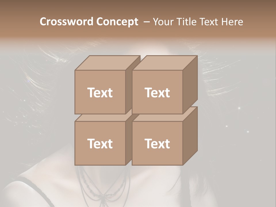 Face Expression Human PowerPoint Template