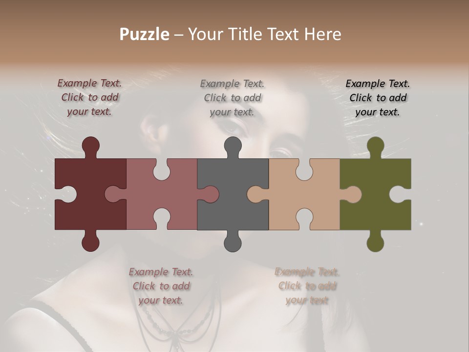 Face Expression Human PowerPoint Template