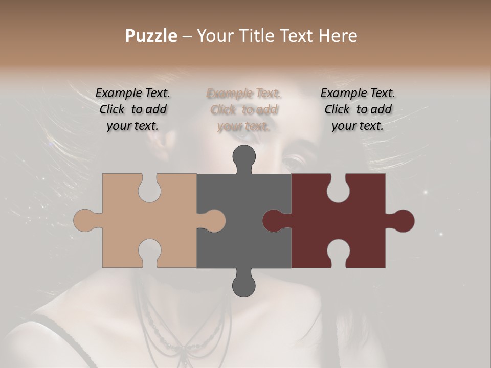 Face Expression Human PowerPoint Template