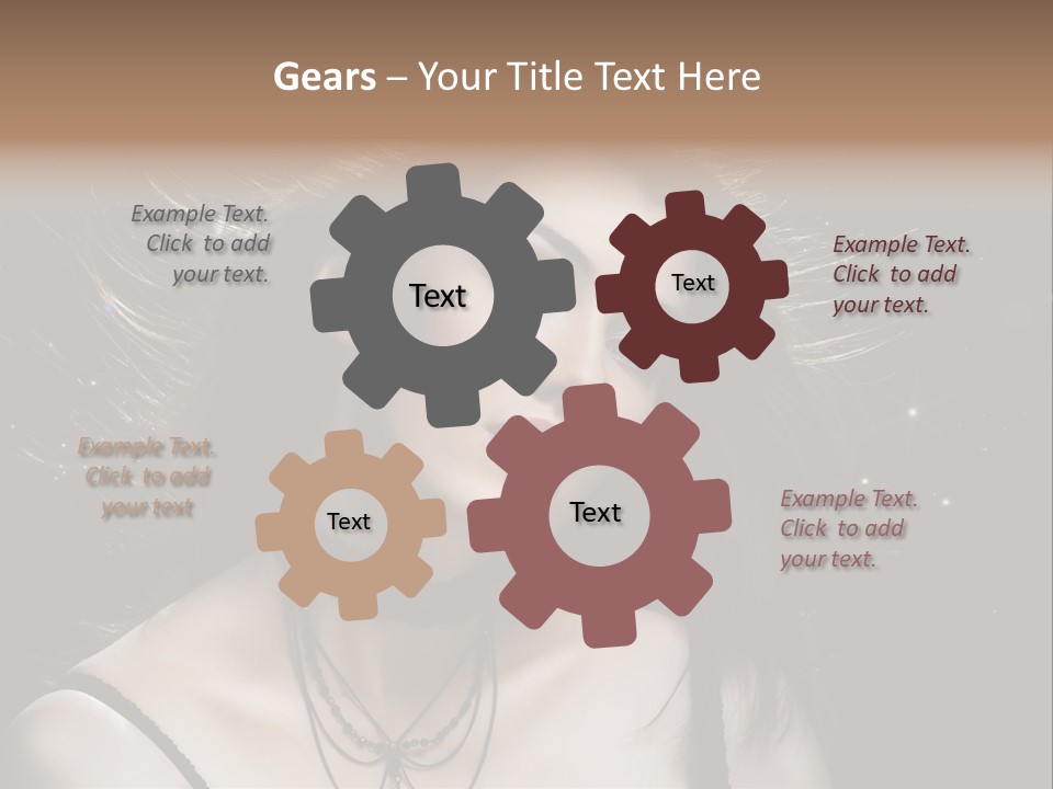 Face Expression Human PowerPoint Template