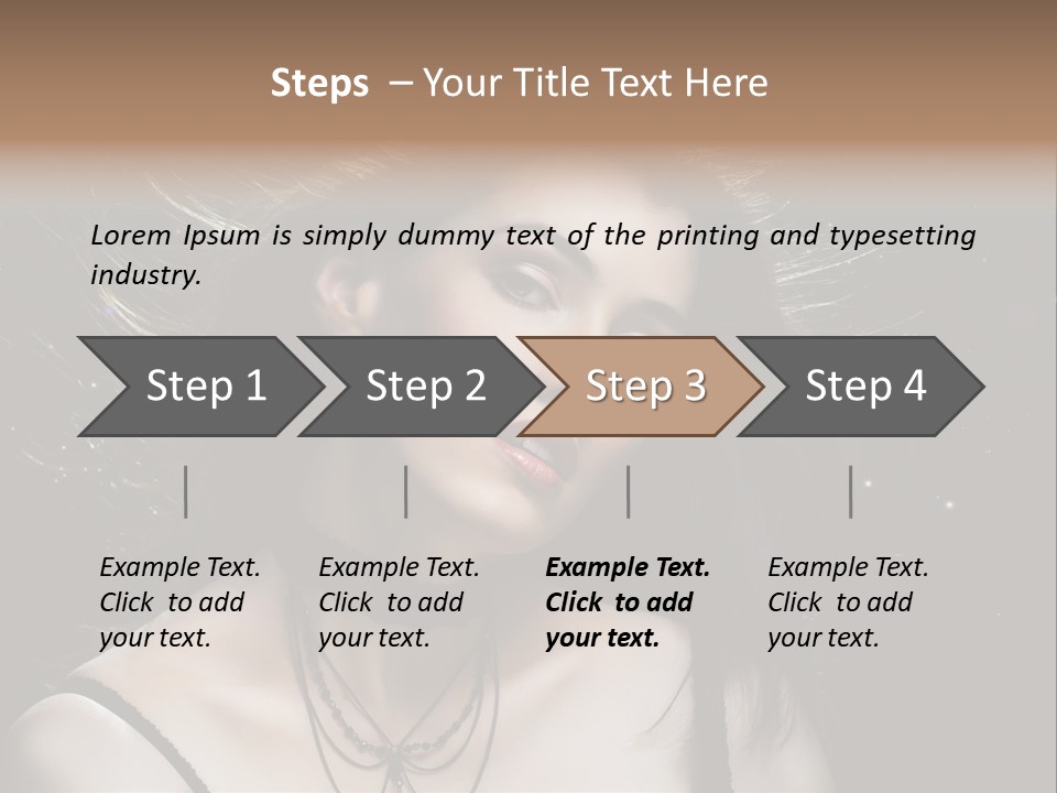 Face Expression Human PowerPoint Template