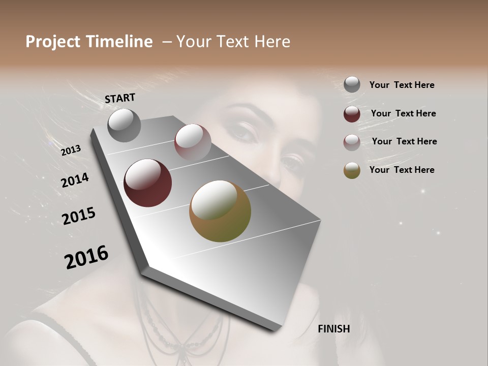 Face Expression Human PowerPoint Template