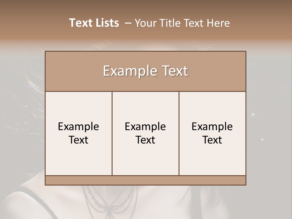 Face Expression Human PowerPoint Template