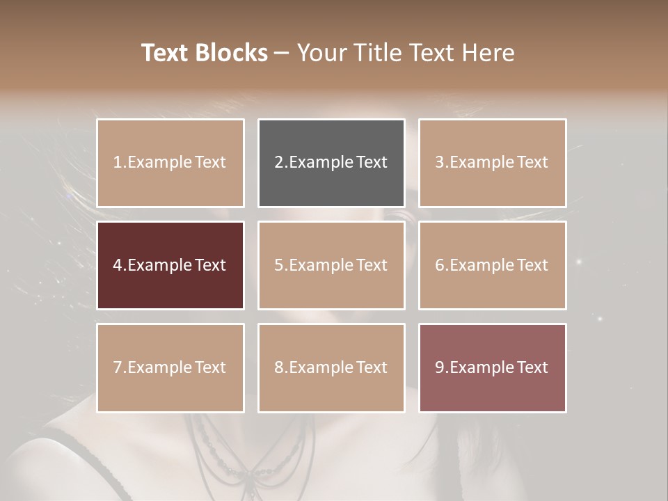 Face Expression Human PowerPoint Template