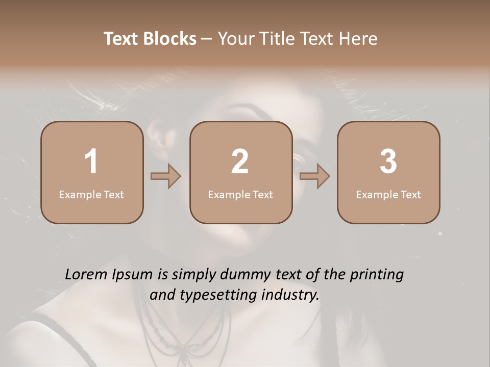 Face Expression Human PowerPoint Template