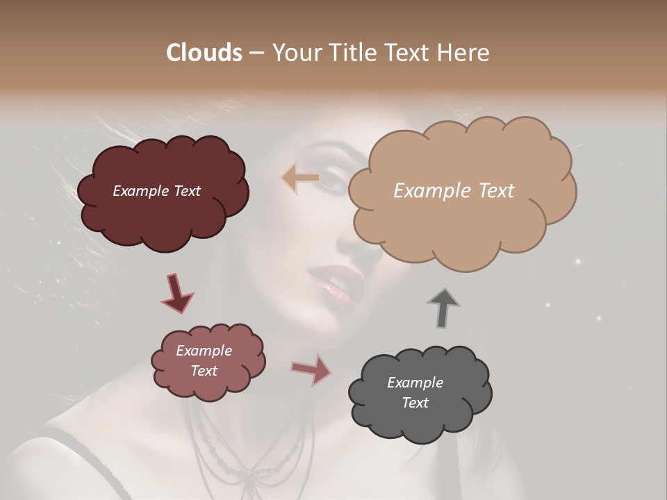 Face Expression Human PowerPoint Template