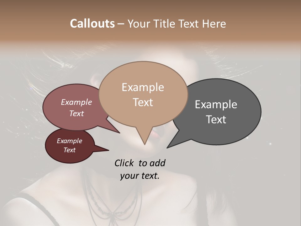Face Expression Human PowerPoint Template