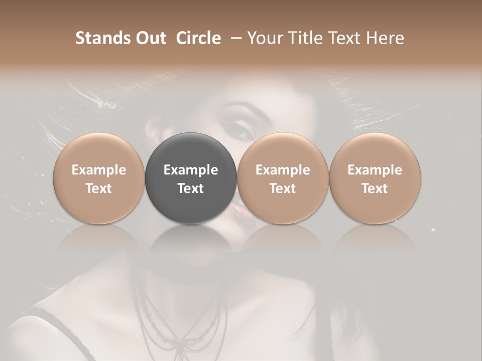 Face Expression Human PowerPoint Template