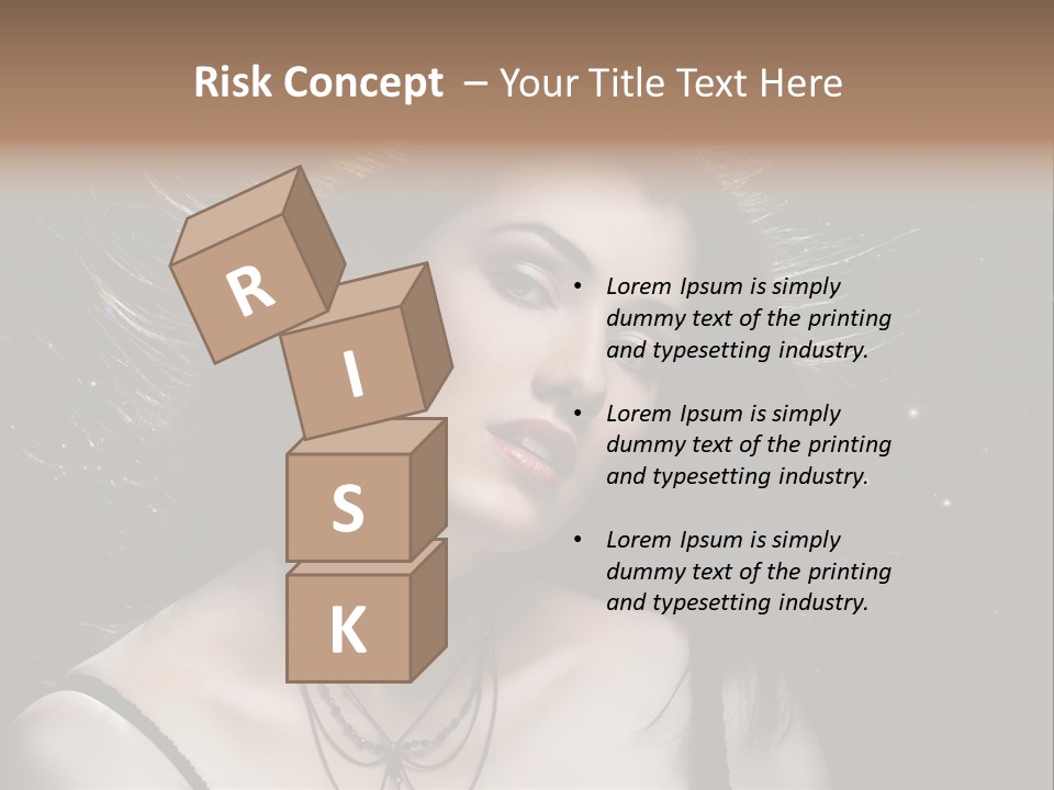 Face Expression Human PowerPoint Template