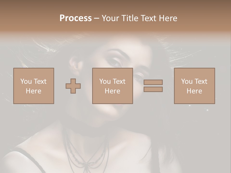 Face Expression Human PowerPoint Template