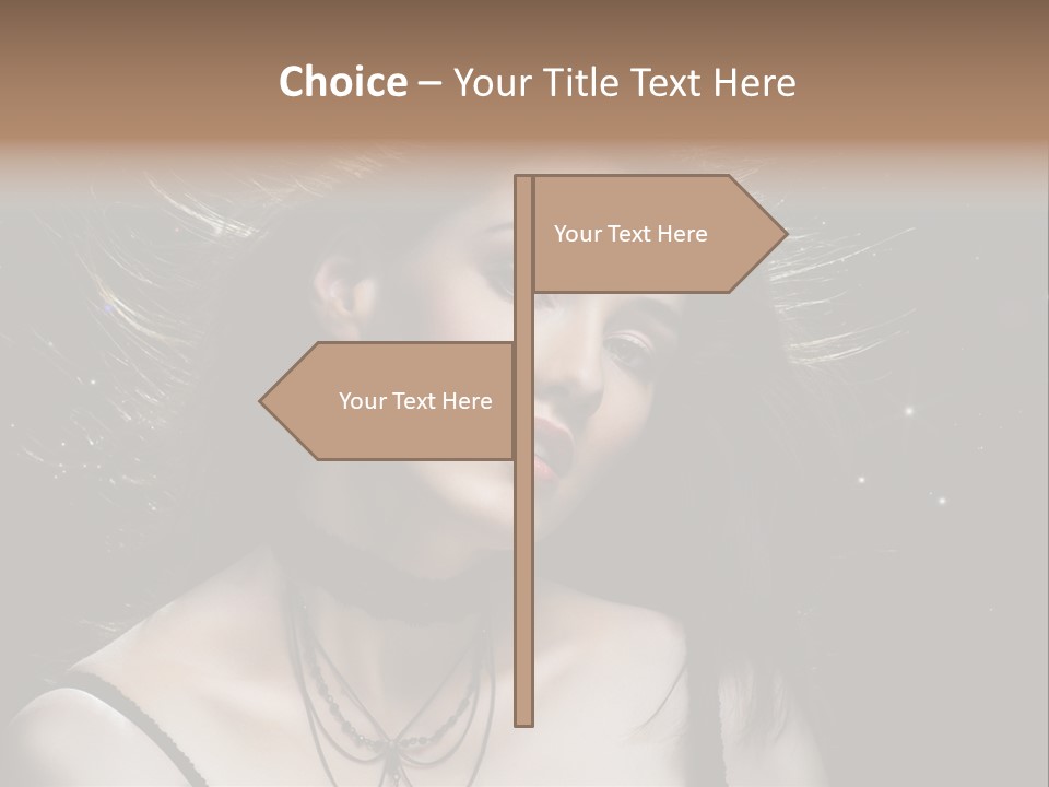 Face Expression Human PowerPoint Template