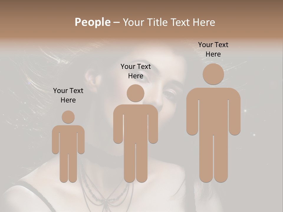 Face Expression Human PowerPoint Template