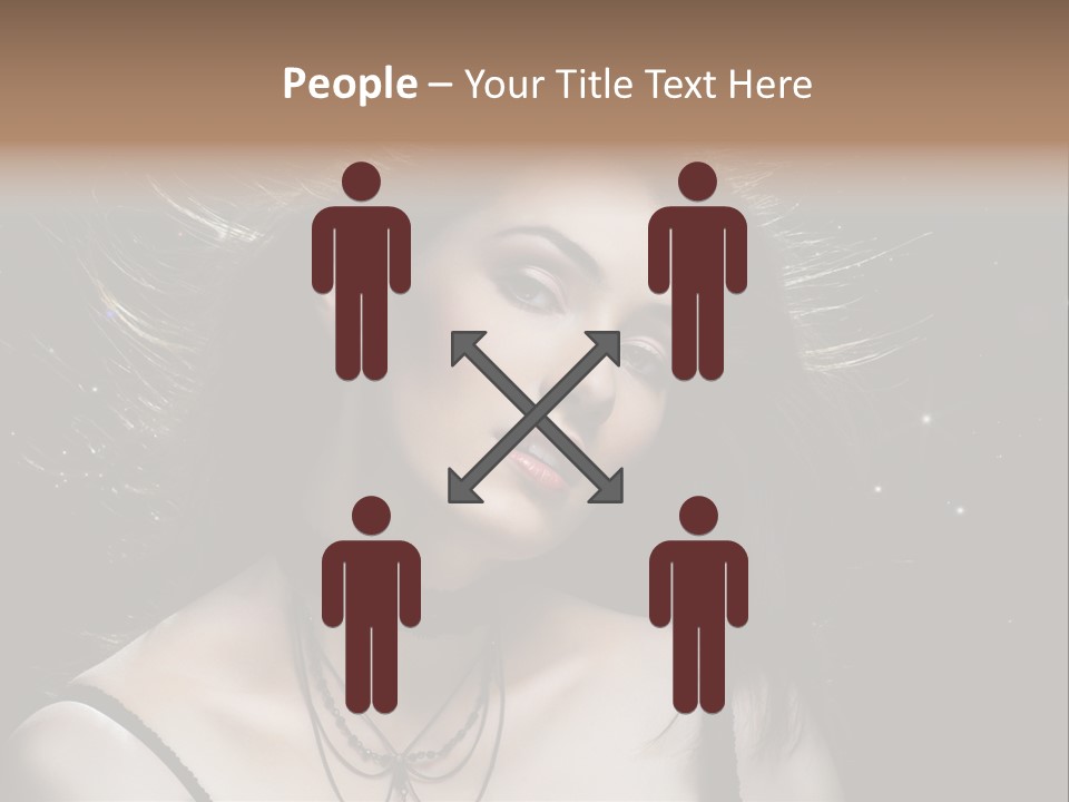 Face Expression Human PowerPoint Template