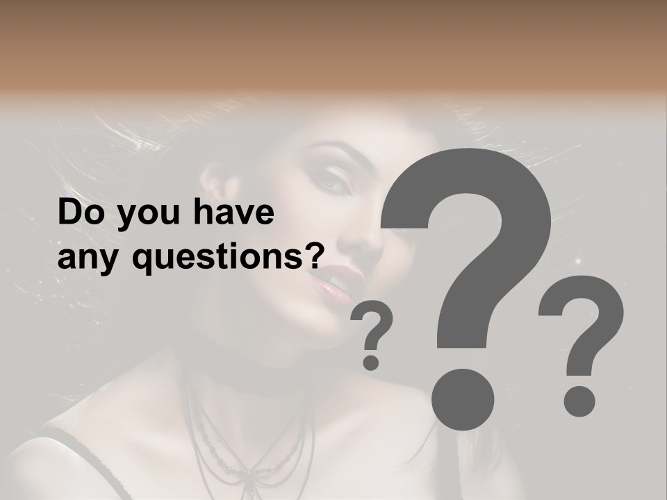 Face Expression Human PowerPoint Template