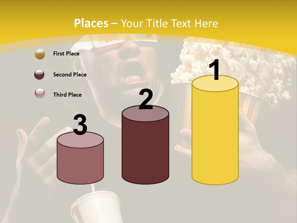 Open Sitting Looking PowerPoint Template