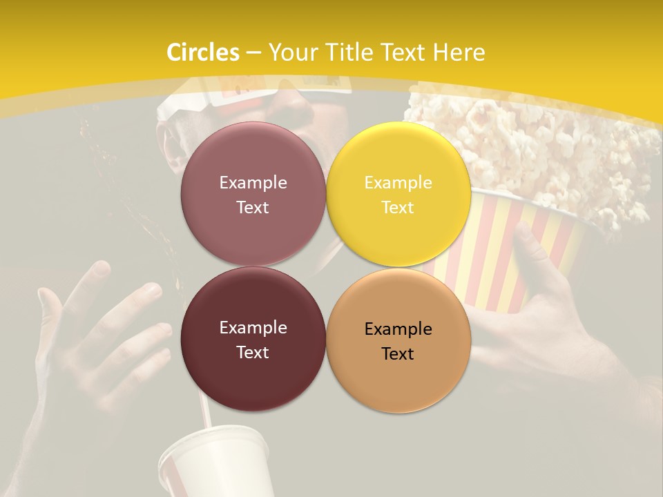 Open Sitting Looking PowerPoint Template