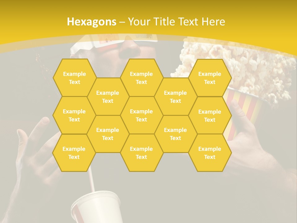 Open Sitting Looking PowerPoint Template