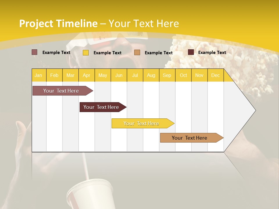 Open Sitting Looking PowerPoint Template