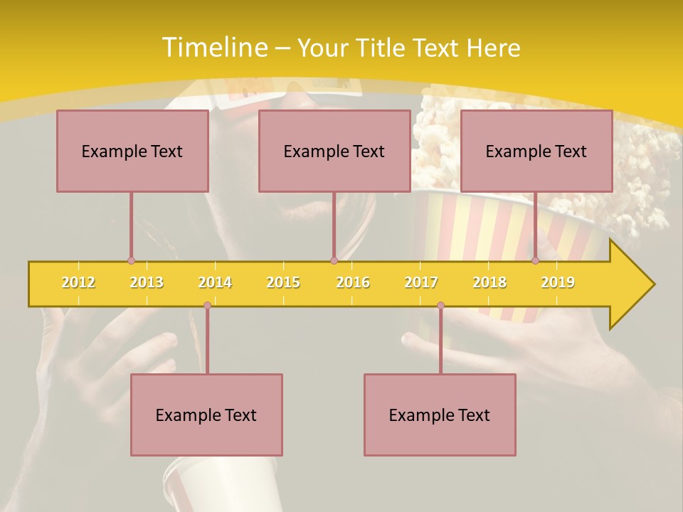 Open Sitting Looking PowerPoint Template