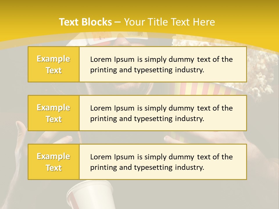 Open Sitting Looking PowerPoint Template