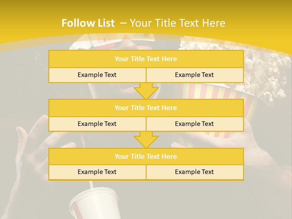 Open Sitting Looking PowerPoint Template