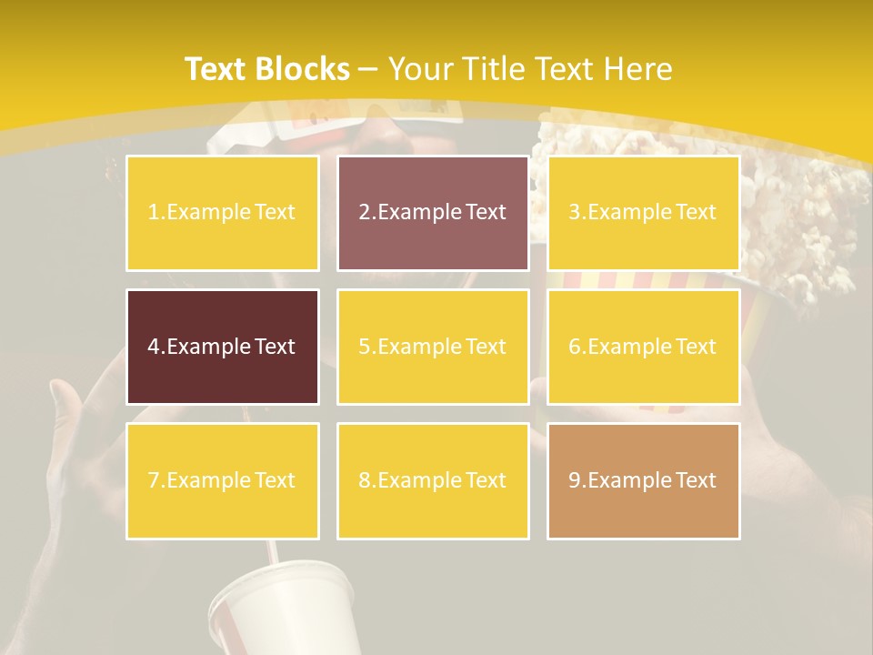 Open Sitting Looking PowerPoint Template