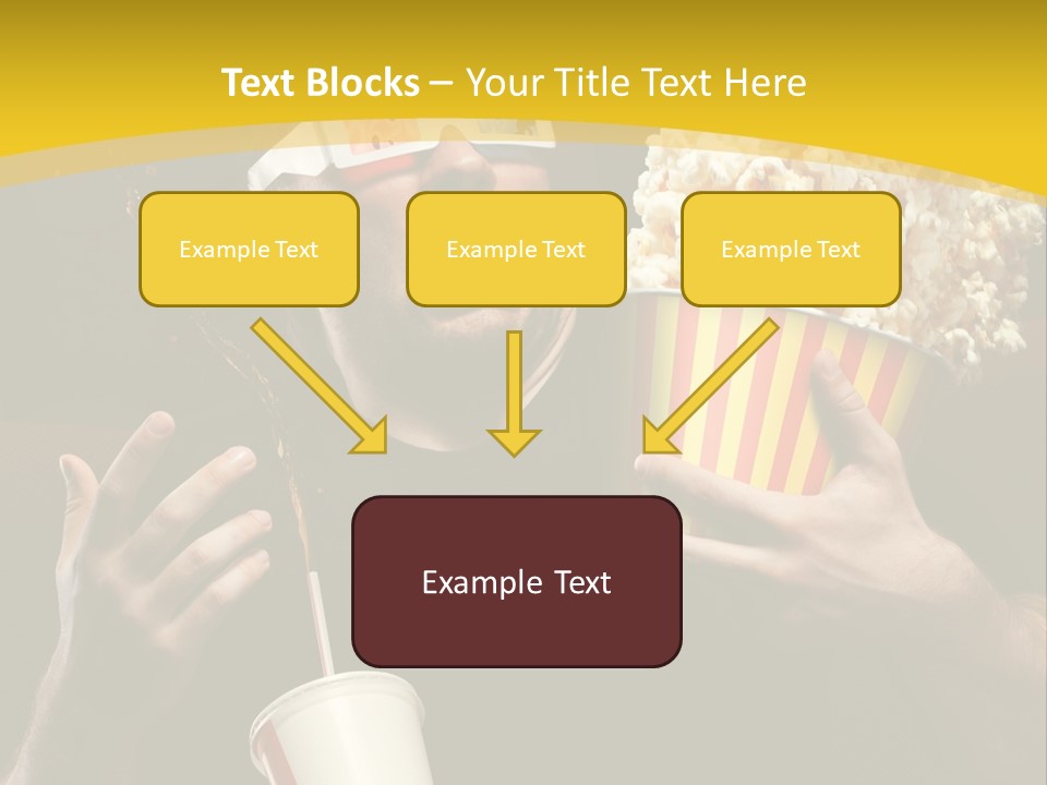 Open Sitting Looking PowerPoint Template