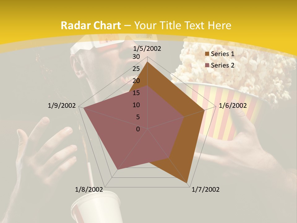 Open Sitting Looking PowerPoint Template