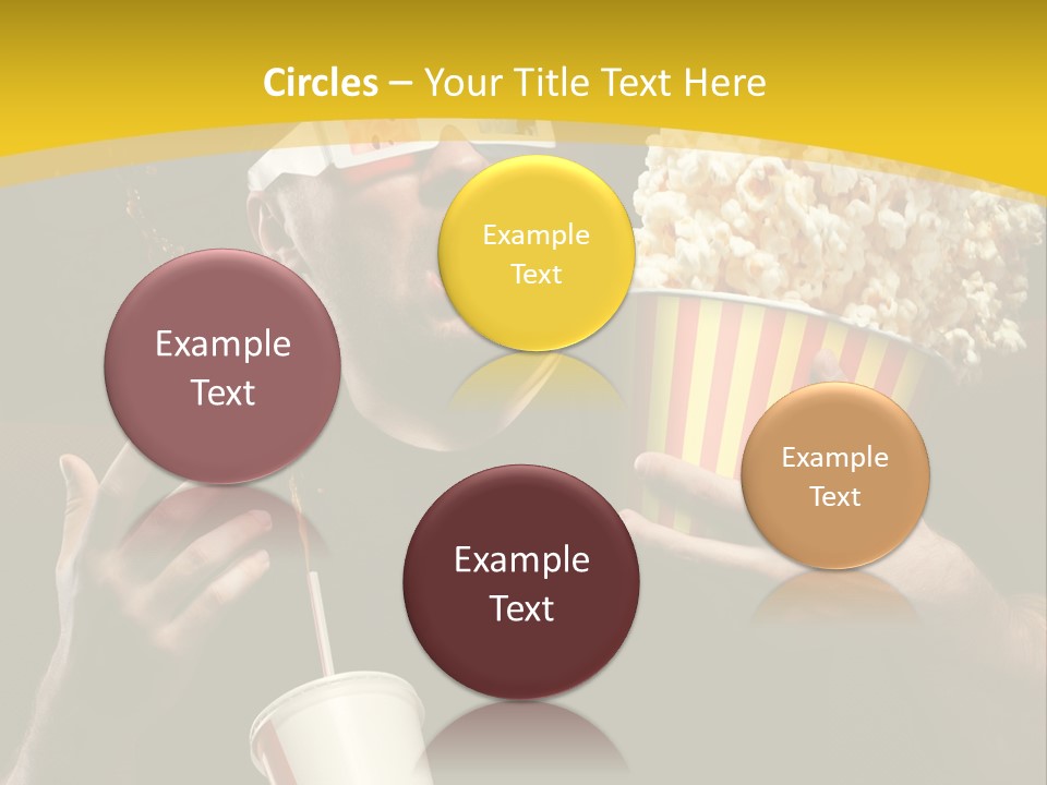 Open Sitting Looking PowerPoint Template