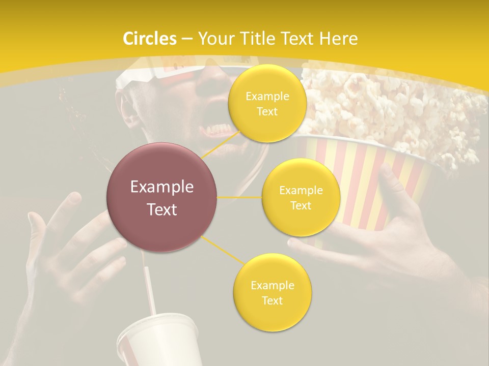 Open Sitting Looking PowerPoint Template